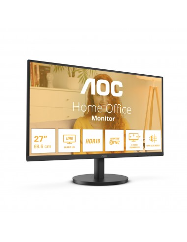 AOC B3 U27B3M pantalla para PC 68,6 cm (27") 3840 x 2160 Pixeles 4K Ultra HD LCD Negro