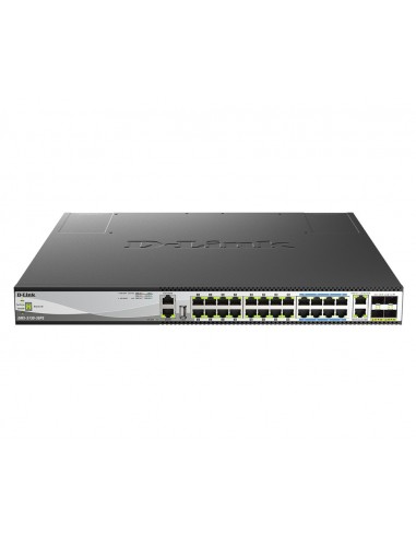 D-Link DMS-3130-30PS Gestionado L3 10G Ethernet (100 1000 10000) Energía sobre Ethernet (PoE) Negro