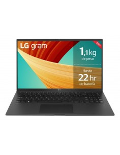 LG Gram 15Z90R Intel® Core™ i5 i5-1340P Portátil 39,6 cm (15.6") Full HD 16 GB LPDDR5-SDRAM 512 GB SSD Wi-Fi 6E (802.11ax) Negro