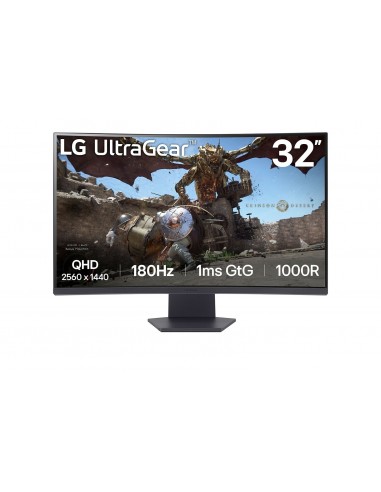 LG 32GS60QC-B pantalla para PC 80 cm (31.5") 2560 x 1440 Pixeles Quad HD LCD Negro