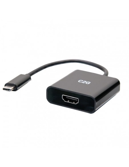 C2G Convertidor adaptador de USB-C a HDMI - 4K 60 Hz