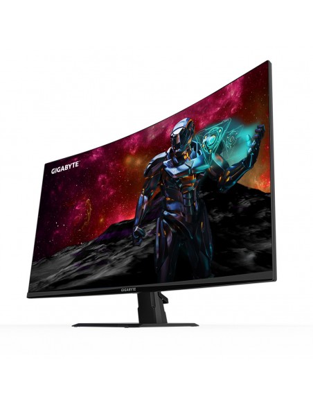 GIGABYTE GS32QC 31.5" Monitor de juegos curvo QHD - 2560 x 1440 (QHD), 165Hz, 1ms, 300 cd m², FreeSync Premium, preparado para