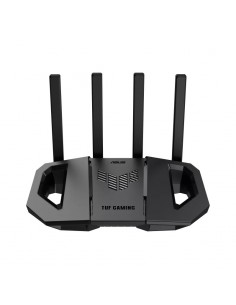 ASUS TUF-BE3600 router inalámbrico Gigabit Ethernet Doble banda (2,4 GHz   5 GHz) Negro