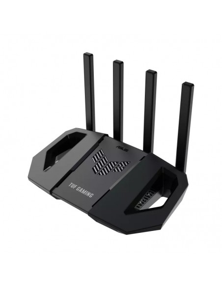 ASUS TUF-BE3600 router inalámbrico Gigabit Ethernet Doble banda (2,4 GHz   5 GHz) Negro