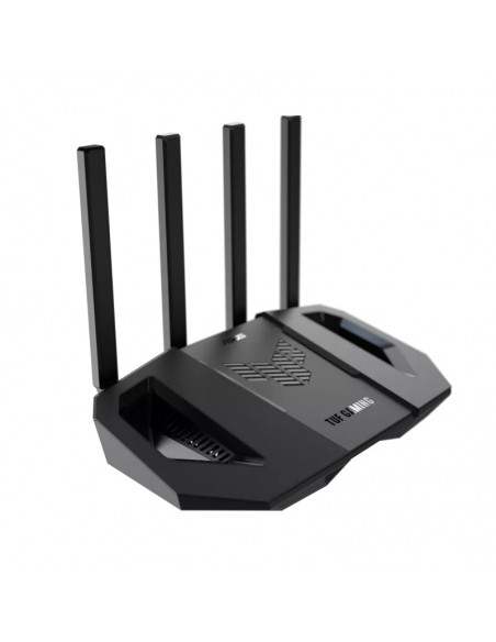 ASUS TUF-BE3600 router inalámbrico Gigabit Ethernet Doble banda (2,4 GHz   5 GHz) Negro