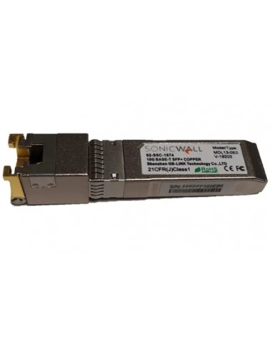 SonicWall 02-SSC-1874 red modulo transceptor SFP+