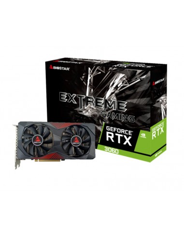 Biostar VN3606RML9 tarjeta gráfica NVIDIA GeForce RTX 3060 12 GB GDDR6