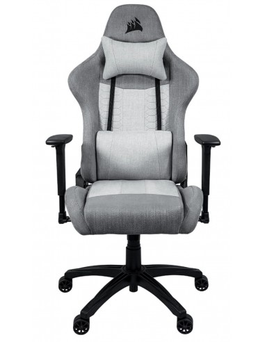 Corsair TC100 RELAXED Silla para videojuegos universal Asiento acolchado Gris