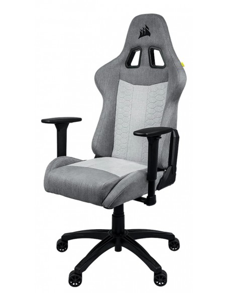 Corsair TC100 RELAXED Silla para videojuegos universal Asiento acolchado Gris