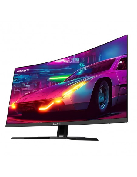 GIGABYTE M32QC 31.5" Monitor de Juego Curvo QHD - 2560 x 1440 (QHD), 1500R, 165Hz, 1ms, 350 cd m2, FreeSync Premium Pro,