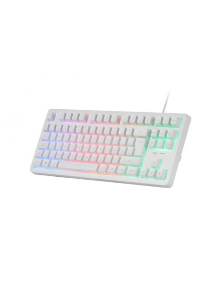 Mars Gaming MK023 teclado Juego USB QWERTY Español Rosa