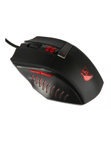 Konix Runemaster EVO ratón Juego Ambidextro USB tipo A 2500 DPI