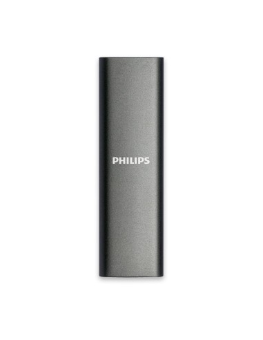 Philips FM02SS030P 00 unidad externa de estado sólido 2 TB USB Tipo C 3.2 Gen 1 (3.1 Gen 1) Gris