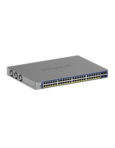 NETGEAR GS752TXP Gestionado L2 L3 L4 10G Ethernet (100 1000 10000) Energía sobre Ethernet (PoE) Negro