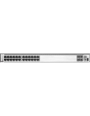 Huawei S5731-S24P4X Gestionado L3 Gigabit Ethernet (10 100 1000) Energía sobre Ethernet (PoE) 1U Negro, Plata