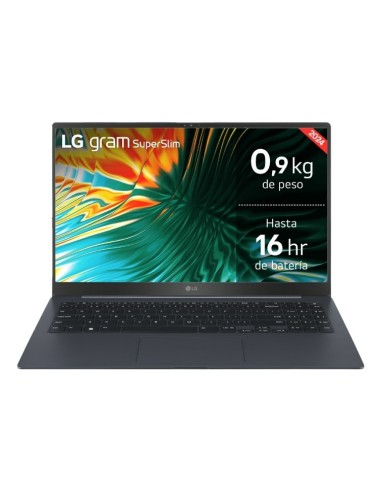 LG Gram Superslim Intel Core Ultra 7 155H Portátil 39,6 cm (15.6") Full HD 32 GB DDR5-SDRAM 512 GB SSD Wi-Fi 6E (802.11ax)