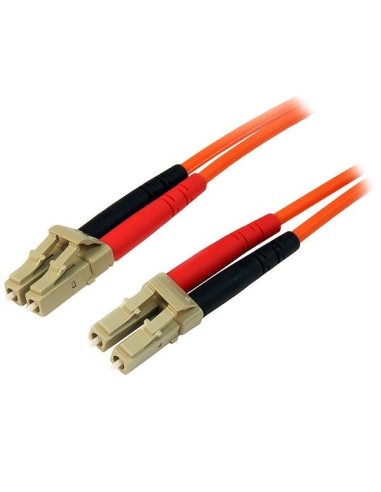 StarTech.com Cable Patch de Fibra Duplex Multimodo 50 125 2m LC - LC