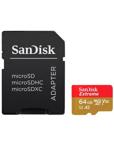 SanDisk Extreme PLUS 64 GB MicroSDXC Clase 10