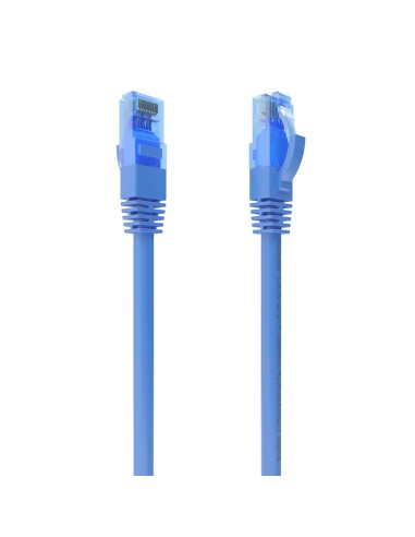 AISENS Cable De Red Latiguillo RJ45 Cat.6 UTP AWG26 CCA, Azul, 25 cm