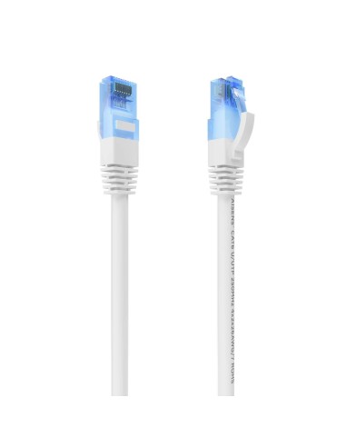 AISENS Cable De Red Latiguillo RJ45 Cat.6 UTP AWG26 CCA, Blanco, 25 cm