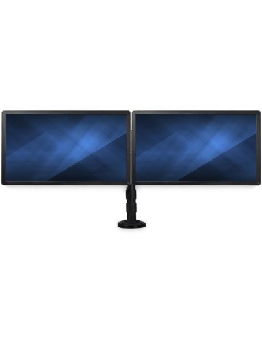 StarTech.com Brazo para Escritorio de Dos Monitores - con Barra Horizontal - Soporte de Mordaza Ojal para Escritorio