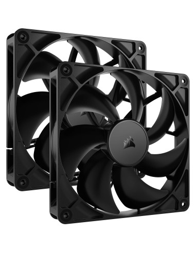 Corsair RS140 Carcasa del ordenador Ventilador 14 cm Negro 2 pieza(s)