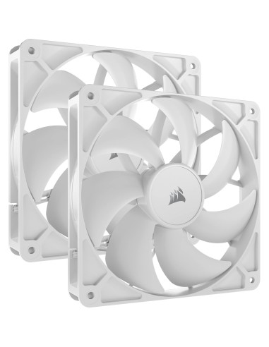 Corsair RS140 Carcasa del ordenador Ventilador 14 cm Blanco 2 pieza(s)