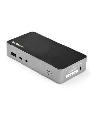 StarTech.com Docking Station USB-C - Replicador de Puertos USB Tipo C de 2 Puertos HDMI para Dos Monitores - Entrega de