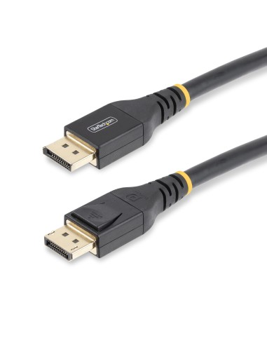 StarTech.com Cable de 10m DisplayPort 1.4 Activo Certificado por VESA - Cable DisplayPort DP8K con HBR3 - HDR10 - MST - DSC 1.2