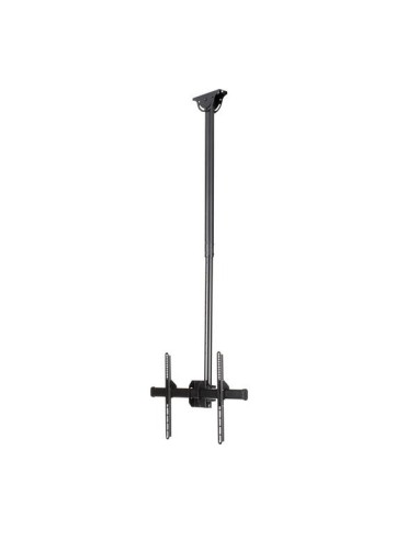 StarTech.com Soporte de Techo para TV - Soporte Universal de Cielo Raso para TV de Movimiento Total con Mástil Telescópico