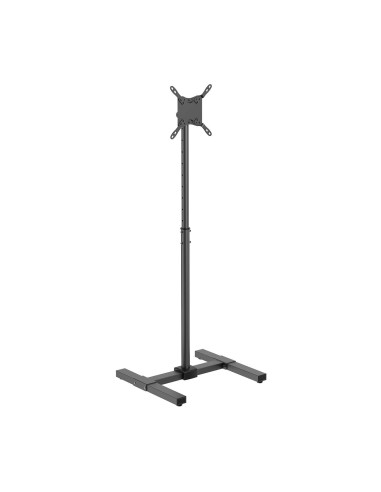 AISENS Soporte de Suelo Inclinable y Extensible para TV 20Kg de 13-42, Negro