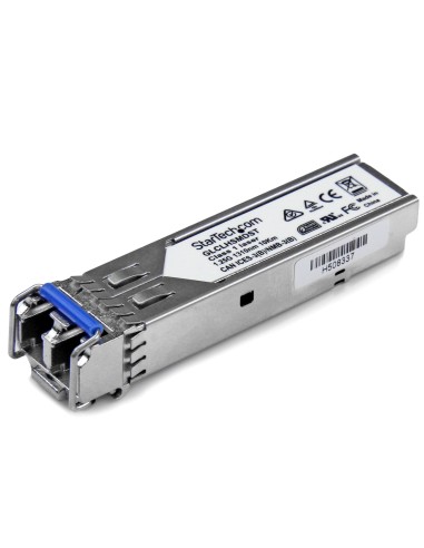 StarTech.com Módulo Transceptor SFP Compatible con Cisco GLC-LH-SMD - 1000BASE-LX LH - Monomodo 1GbE - SFP Ethernet Gigabit 1Gb