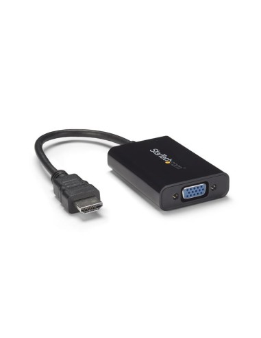 StarTech.com Cable Adaptador Externo Conversor de Vídeo y Audio HDMI a VGA - 1920x1200