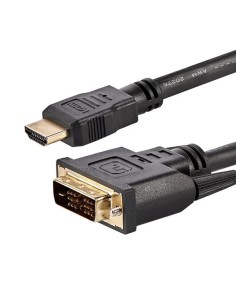 StarTech.com Cable Adaptador Conversor HDMI a DVI-D de 1,8m - Macho a Macho - Convertidor de Vídeo - Negro