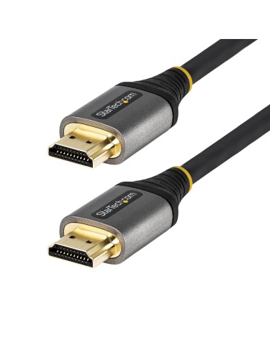 StarTech.com Cable 5m HDMI 2.0 de Alta Velocidad con Ethernet con Certificación Premium - Cable HDMI de 4K a 60Hz - HDR10 - ARC