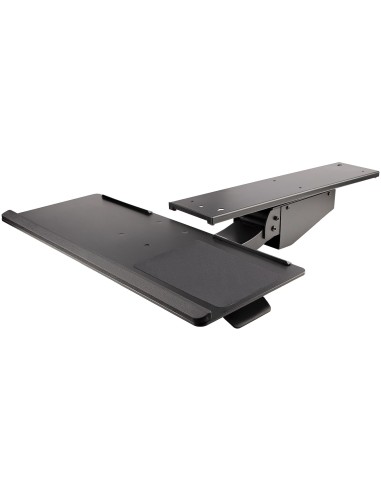 StarTech.com Bandeja para Teclado y Ratón para Debajo del Escritorio - de 30cm x 78cm - de Altura Ajustable - Soporte