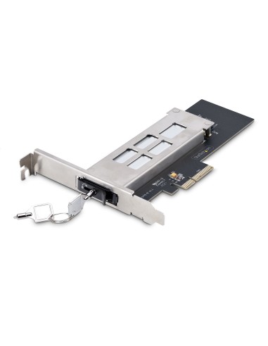 StarTech.com Tarjeta PCIe x4 a SSD NVMe M.2 - Rack Móvil Backplane con Bandeja Removible Hot Swap Intercambiable en Caliente -