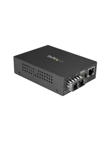 StarTech.com MCMGBSCSM10 convertidor de medio 1000 Mbit s 1310 nm Monomodo Negro