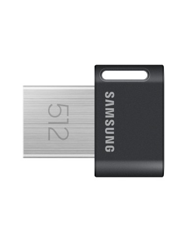 Samsung MUF-512AB unidad flash USB 512 GB USB tipo A 3.2 Gen 1 (3.1 Gen 1) Negro, Acero inoxidable