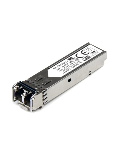 StarTech.com Módulo Transceptor SFP no Codificado MSA - 1000BASE-SX - Transceptor Óptico de Fibra Multimodo (MMF) de 1GbE - SFP