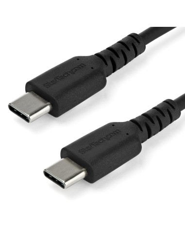 StarTech.com Cable de 2m de Carga USB C - de Carga Rápida y Sincronización USB 2.0 Tipo C a USB C para Portátiles -