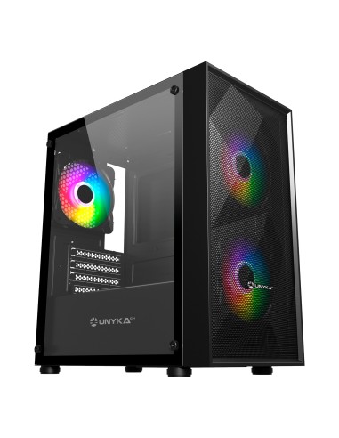 UNYKAch Caja Micro ATX Gaming Mir B200