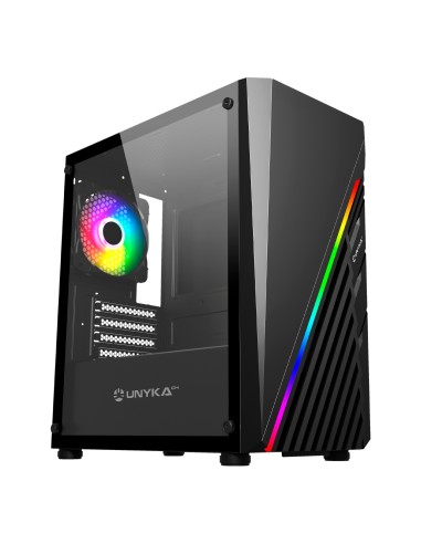 UNYKAch Caja Micro ATX MINI GLAYZE