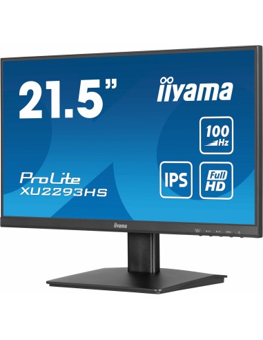 iiyama ProLite XU2293HS-B6 pantalla para PC 54,6 cm (21.5") 1920 x 1080 Pixeles Full HD LED Negro