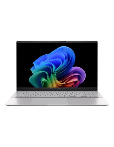 ASUS Vivobook S 15 OLED S5507QA-MA124W - Portátil 15.6" 3K 120Hz (Qualcomm Snapdragon X1-P42-100, 16GB RAM, 512GB SSD, Qualcomm