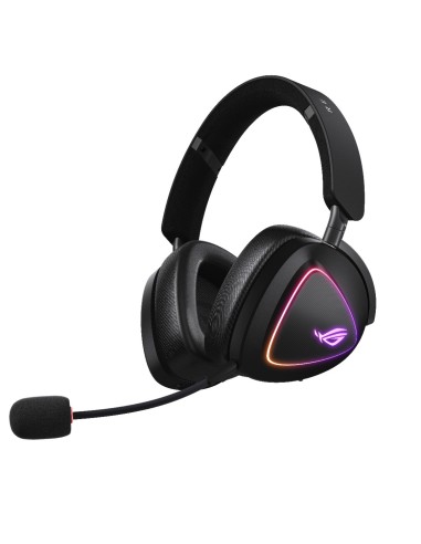 ASUS ROG DELTA II Auriculares Inalámbrico y alámbrico Diadema Juego USB Tipo C Bluetooth Negro