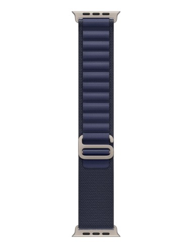 Apple Watch 49 Navy Natural Ti Alp S Grupo de rock Marina Poliéster, Spandex, Titanio