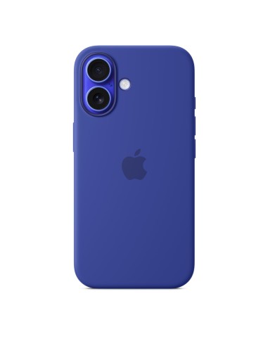 Apple Funda de silicona con MagSafe para el iPhone 16 - Azul ultramar