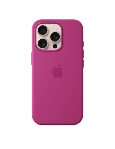 Apple Funda de silicona con MagSafe para el iPhone 16 Pro - Fucsia