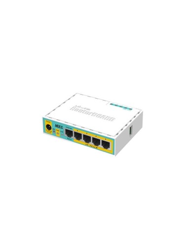 Mikrotik hEX PoE lite router Ethernet rápido Blanco